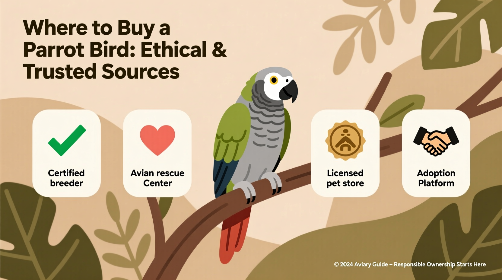 Where to Buy a Parrot Bird: Ethical & Trusted Sources