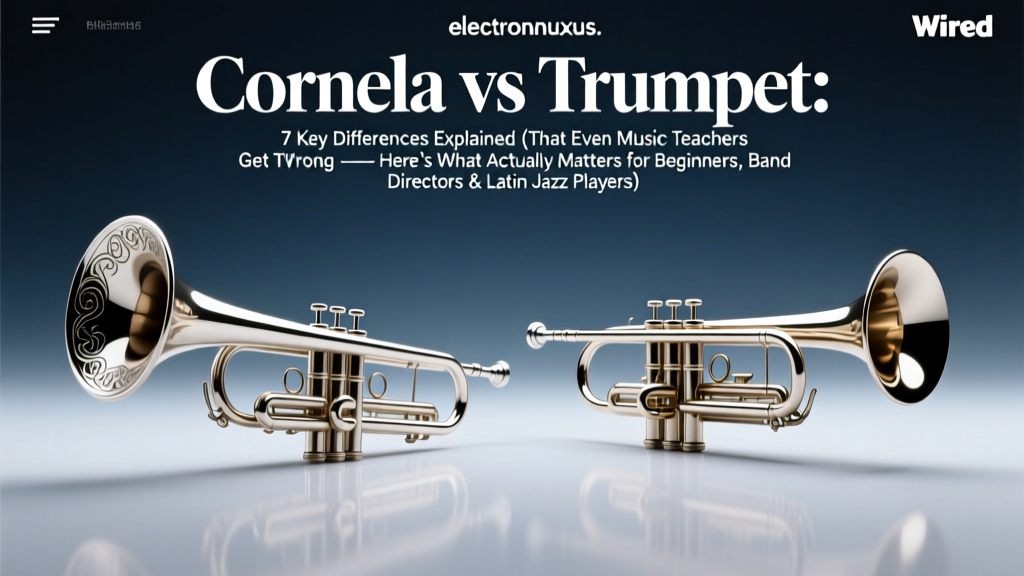 Corneta vs Trumpet: 7 Key Differences Explained (That Even Music Teachers Get Wrong — Here’s What Actually Matters for Beginners, Band Directors & Latin Jazz Players)