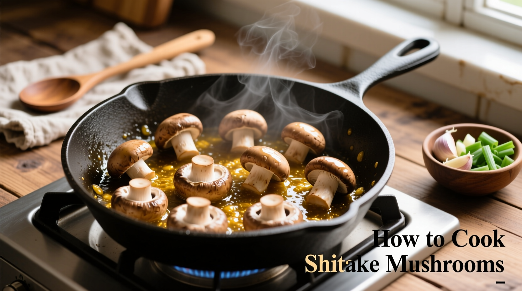 How to Cook Shiitake Mushrooms: Perfect Sautéing Guide