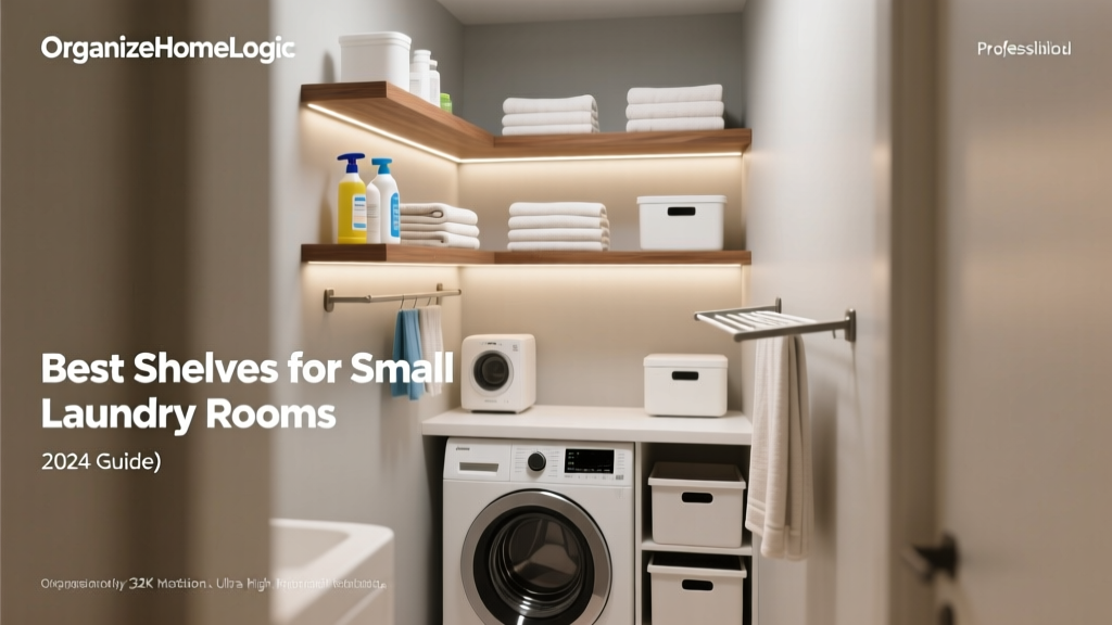 Best Shelves for Small Laundry Rooms (2024 Guide)