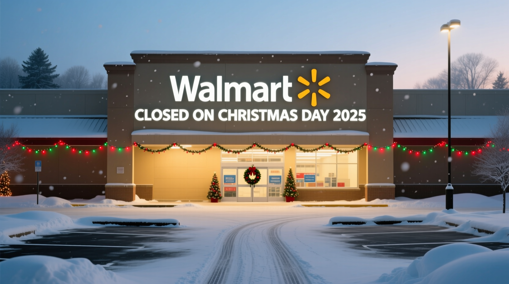what time does walmart stores open on christmas day