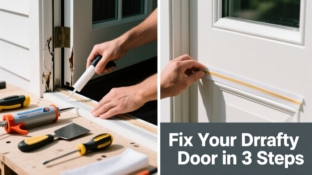 How to Fix a Drafty Patio Door: DIY Repair Guide