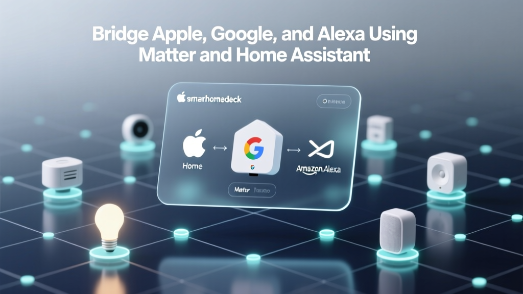 Bridge Apple, Google, and Alexa Using Matter and Home Assistant