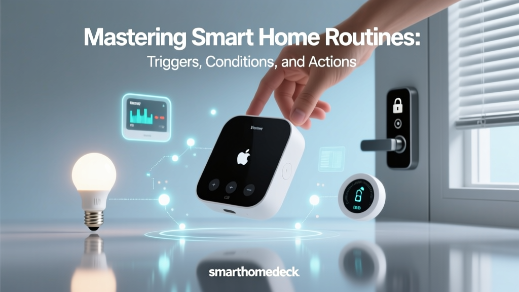 Mastering Smart Home Routines: Triggers, Conditions, and Actions