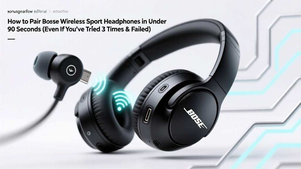 Bose Wireless Sport Headphones Pairing Guide (2026)