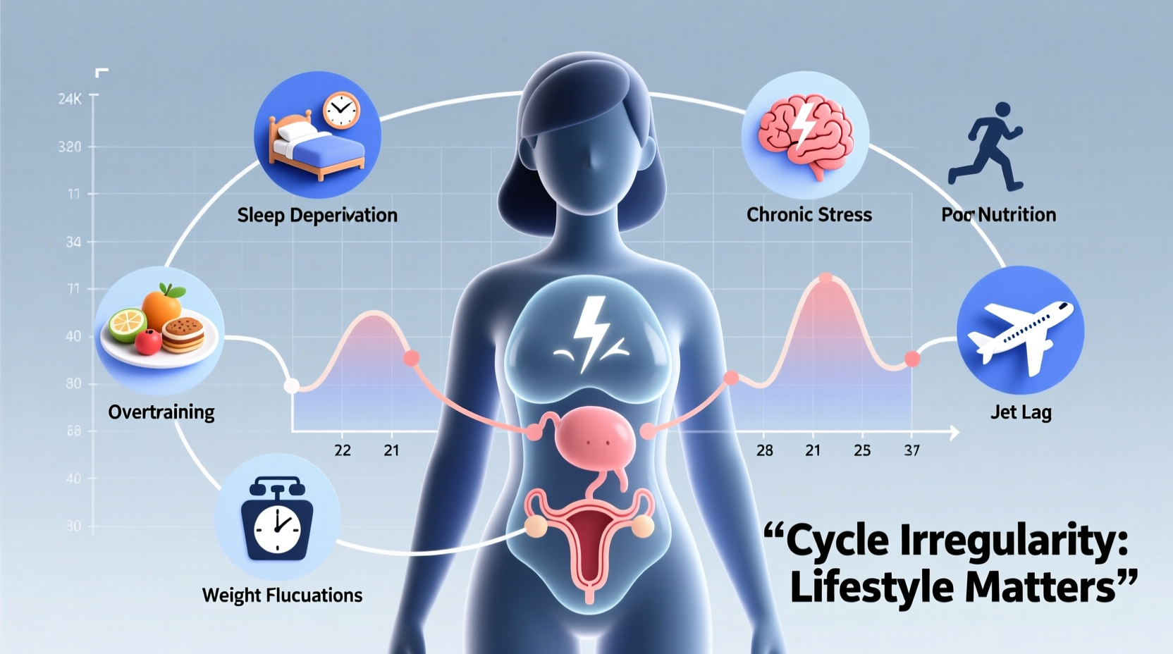why does my period change dates randomly lifestyle factors that affect cycles