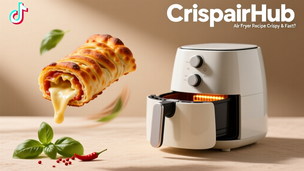 TikTok Pizza Rolls in Air Fryer (Crispy in 8 Min!)