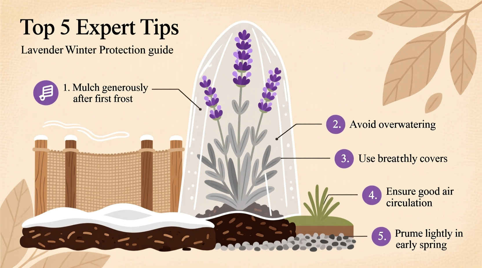 5 Ways to Winter-Proof Lavender | TheHomeSprouts