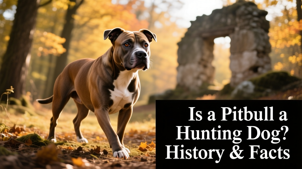 Is a Pitbull a Hunting Dog? History & Facts