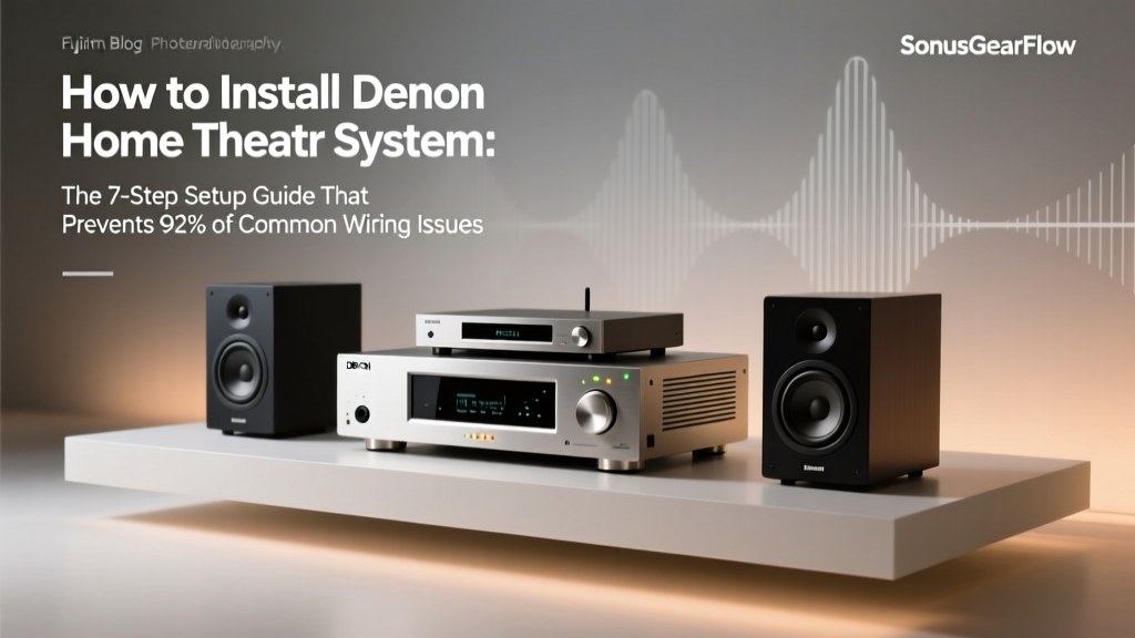 Denon Home Theater Setup Guide (2026)