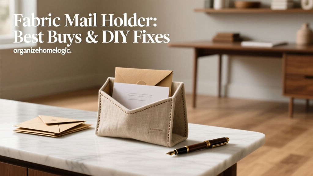 Fabric Mail Holder: Best Buys & DIY Fixes