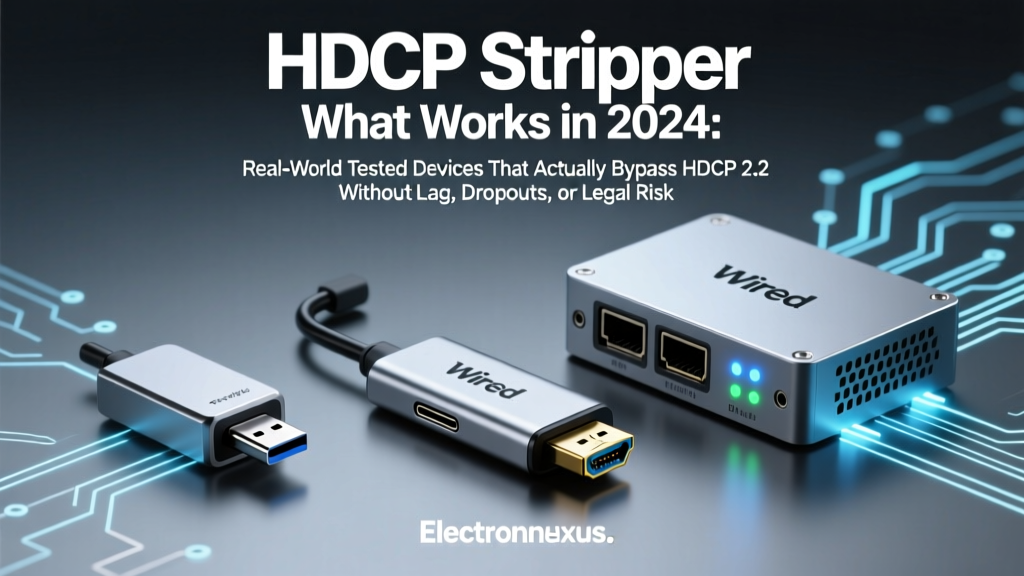 HDCP Stripper What Works in 2024: Real-World Tested Devices That Actually Bypass HDCP 2.2 Without Lag, Dropouts, or Legal Risk