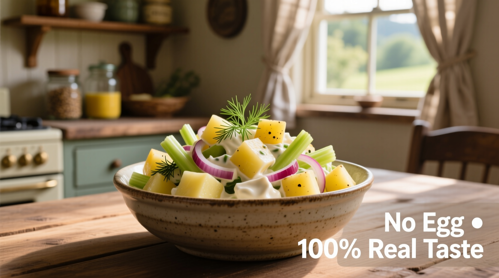 Creamy Egg-Free Potato Salad Recipe Ready in 30 Minutes