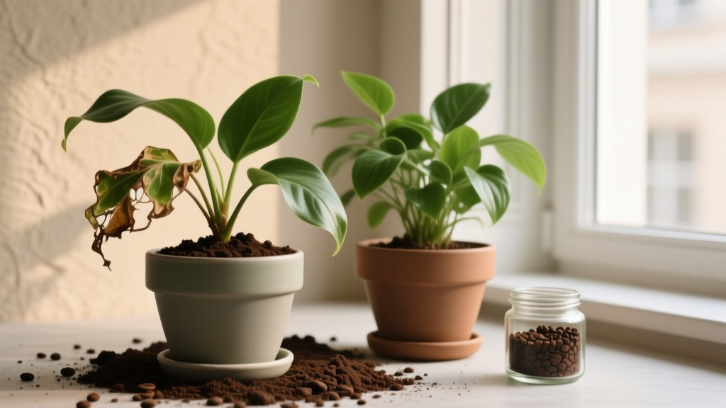 Coffee Grounds for Indoor Plants: What Science Says