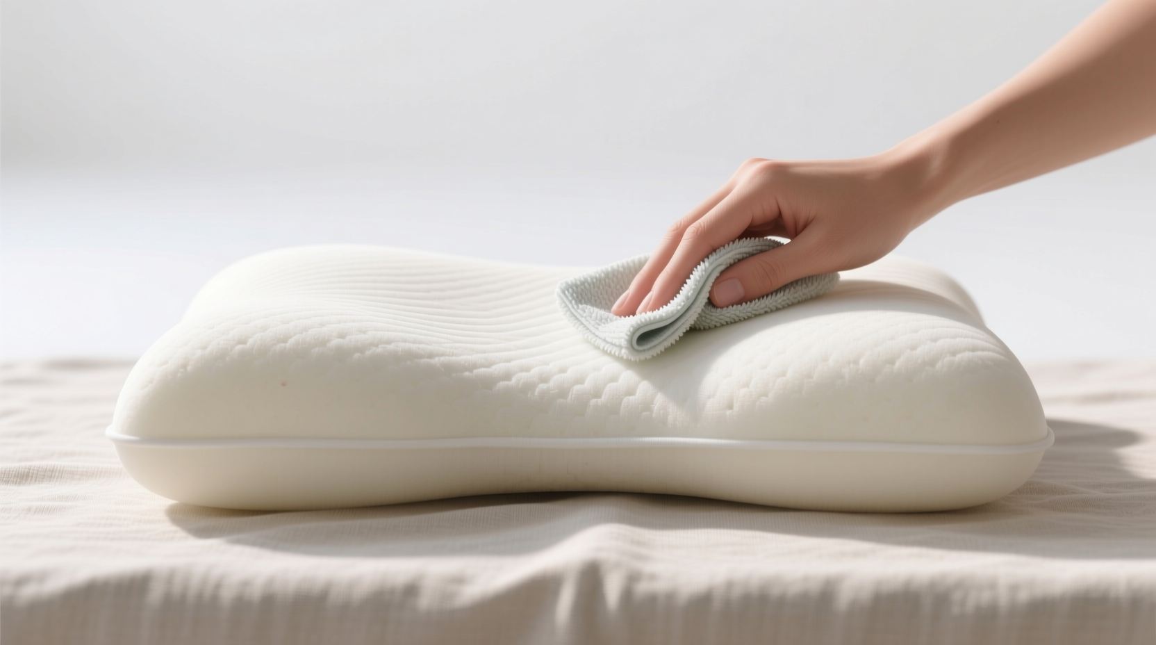memory foam cushion cleaning without voiding warranty