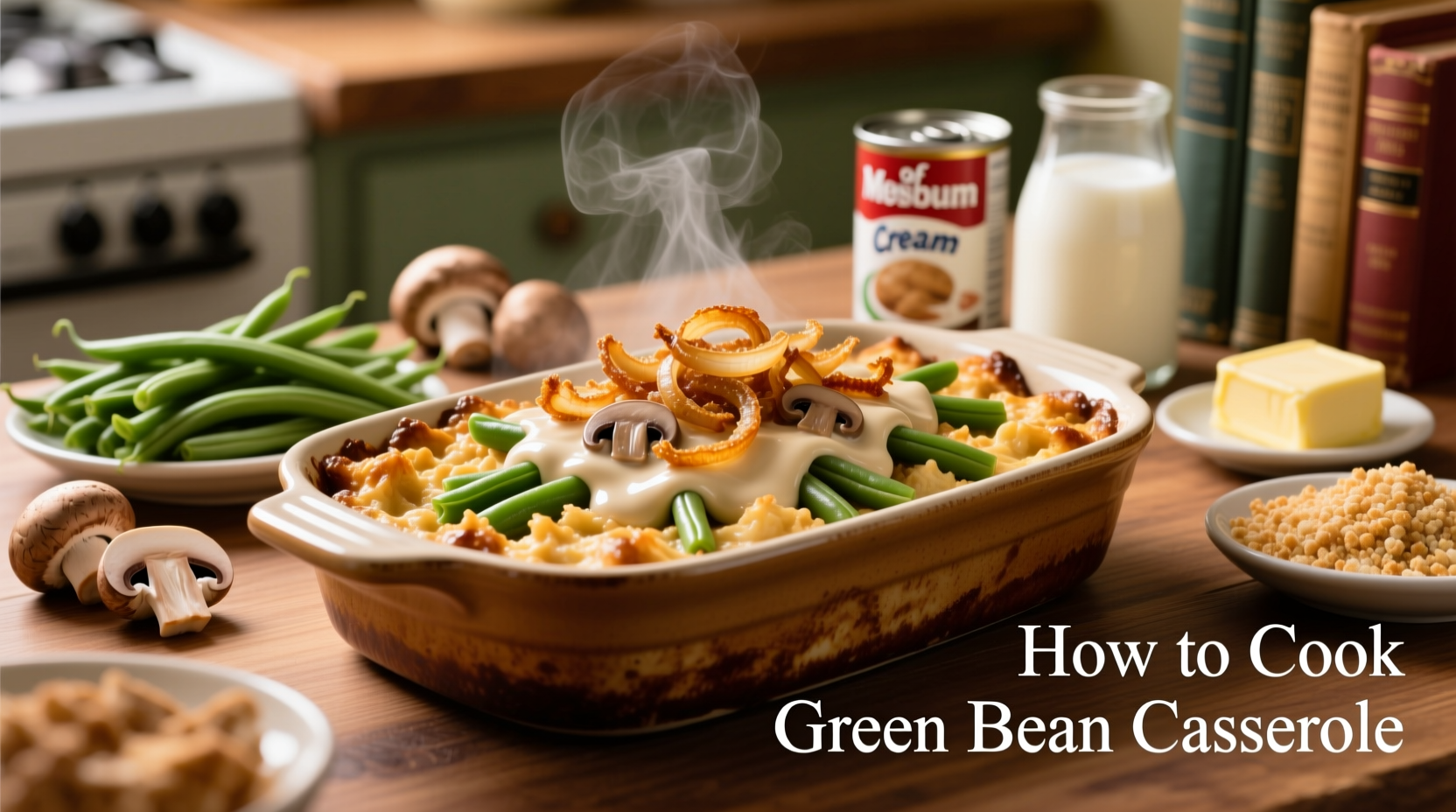 how to cook green bean casserole