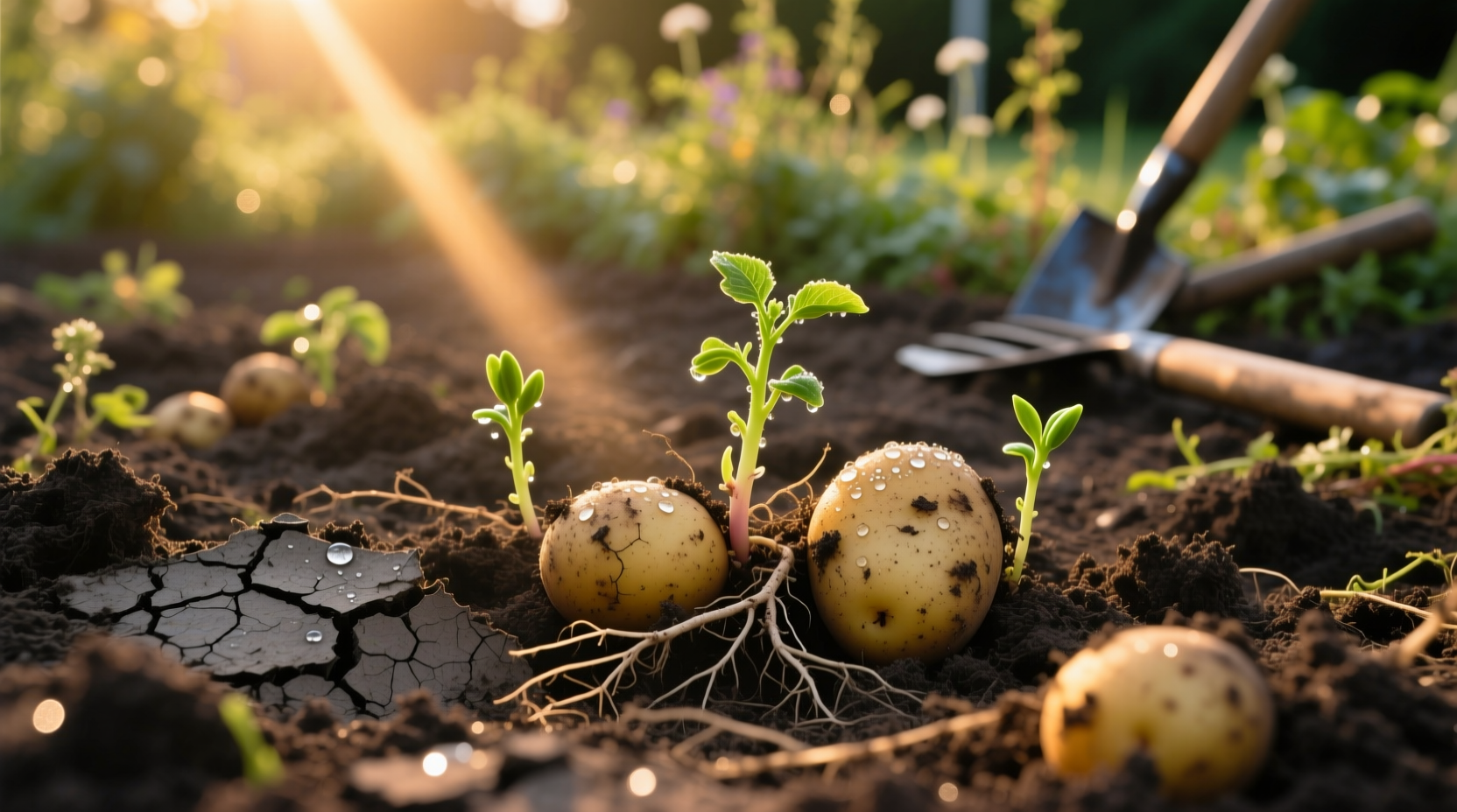 will potatoes grow back