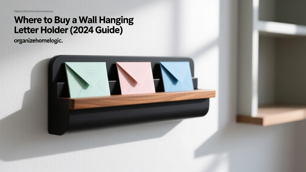 Where to Buy a Wall Hanging Letter Holder (2024 Guide)