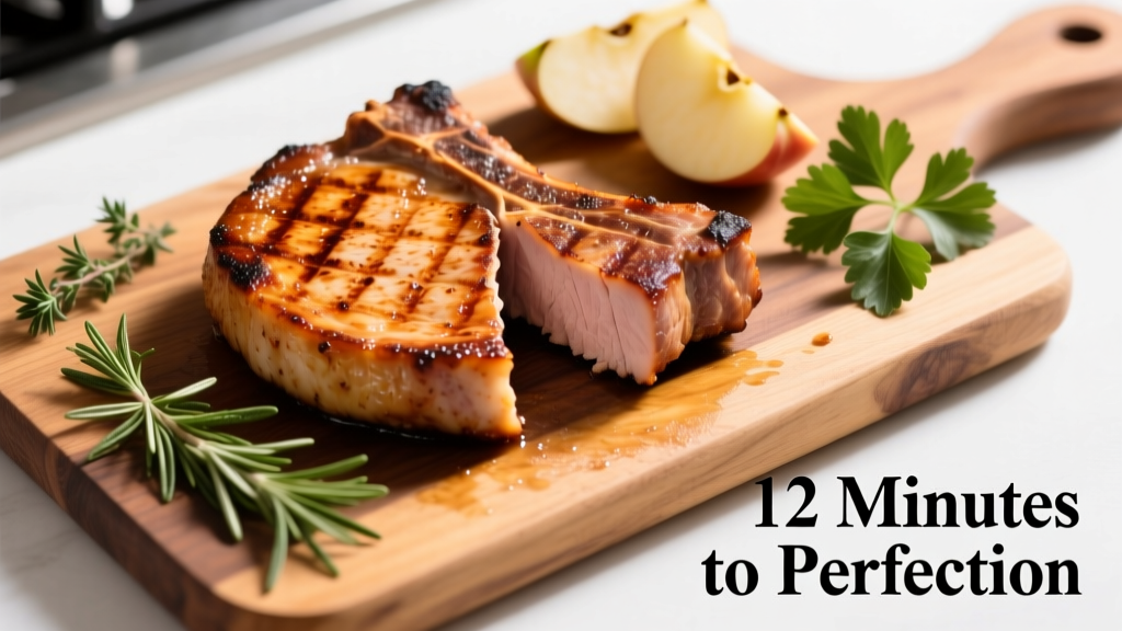 How Long to Air Fry 1 Inch Pork Chops (Perfect Every Time)
