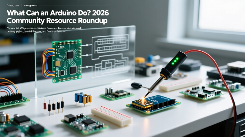 What Can an Arduino Do? 2026 Community Resource Roundup