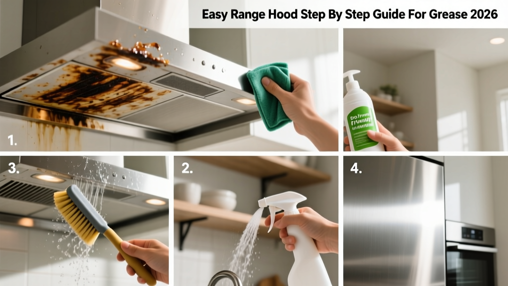 Easy Range Hood Step By Step Guide For Grease 2026