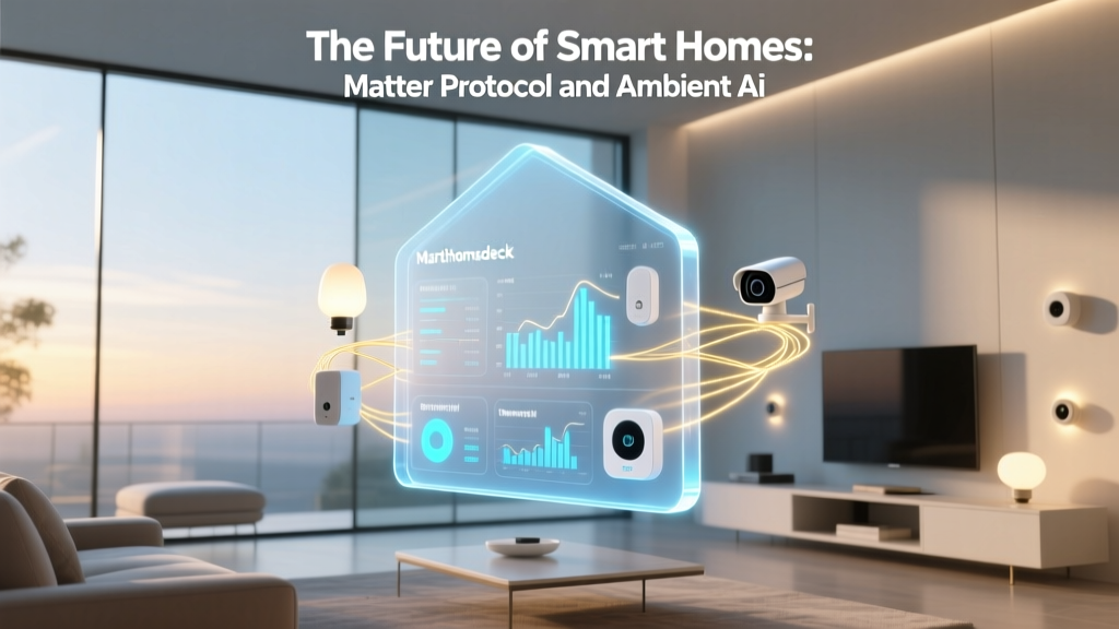 The Future of Smart Homes: Matter Protocol and Ambient AI