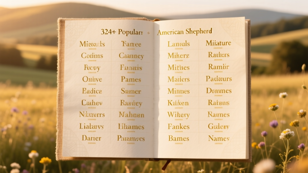 324+ Popular & Unique Miniature American Shepherd Names