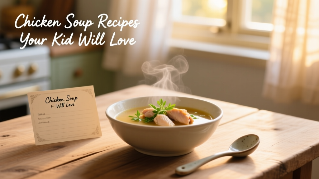 Chicken Soup Recipes Your Kid Will Love: Pediatric Nutritionist-Approved, Easy-to-Make Meals for Toddlers and Preschoolers
