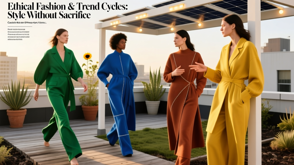 Ethical Fashion & Trend Cycles: Style Without Sacrifice
