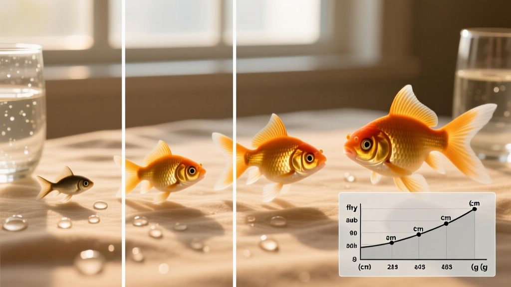Goldfish Growth: Size, Growth & Weight Chart
