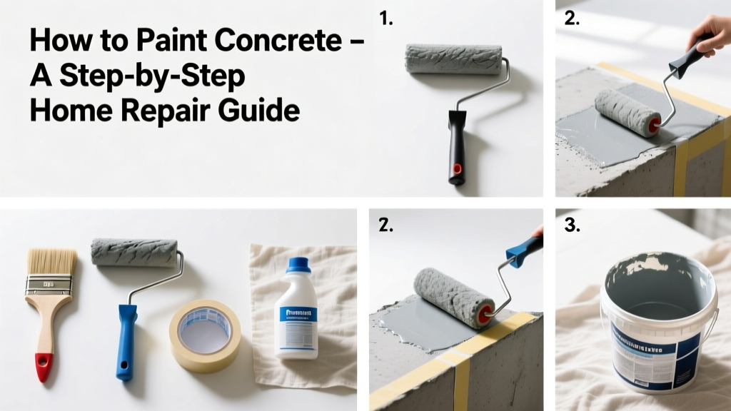 How to Paint Concrete: A Step-by-Step Home Repair Guide