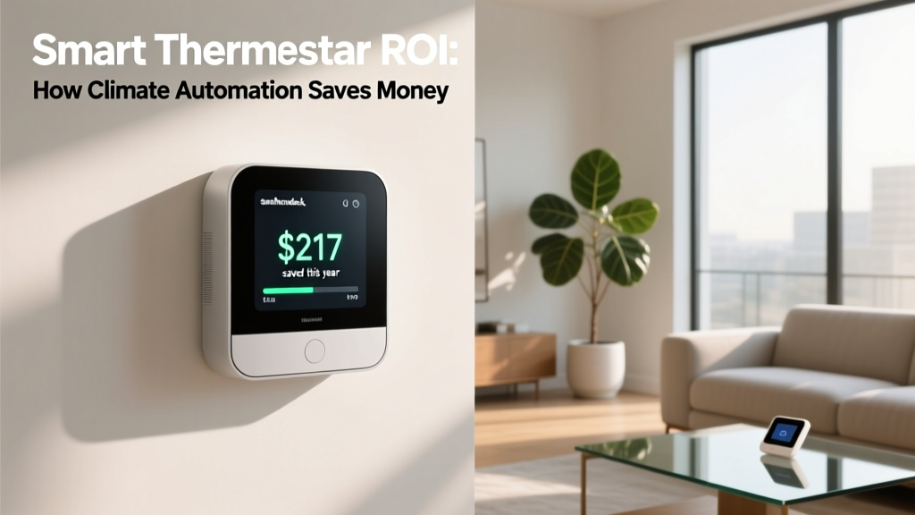 Smart Thermostat ROI: How Climate Automation Saves Money