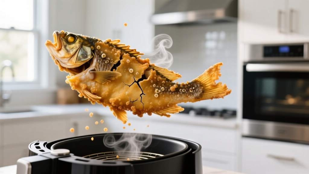 Crispy Frozen Battered Fish in the Air Fryer (No Soggy Coating!)