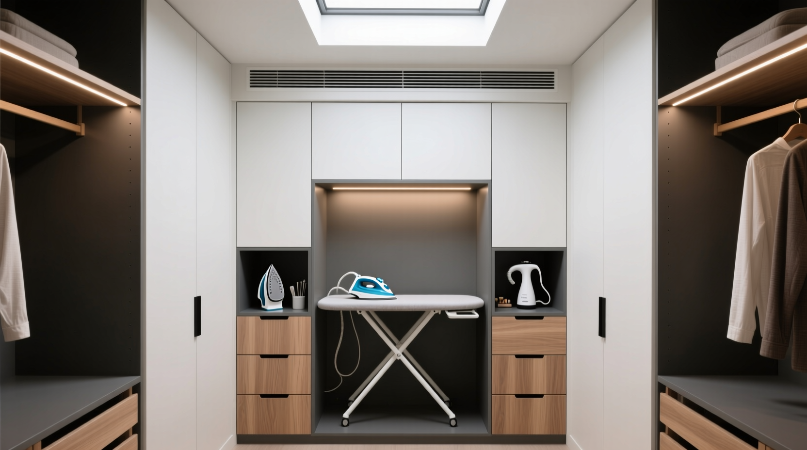 closet organization tips fire safe mini ironing station