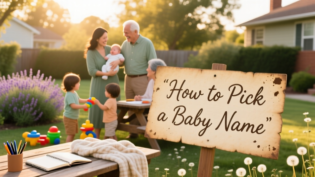 How to Pick a Baby Name: A Practical, Evidence-Informed Guide for Modern Parents