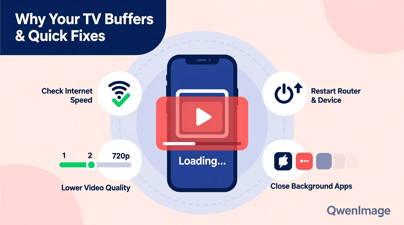 why does my tv buffer during streaming and quick fixes to try