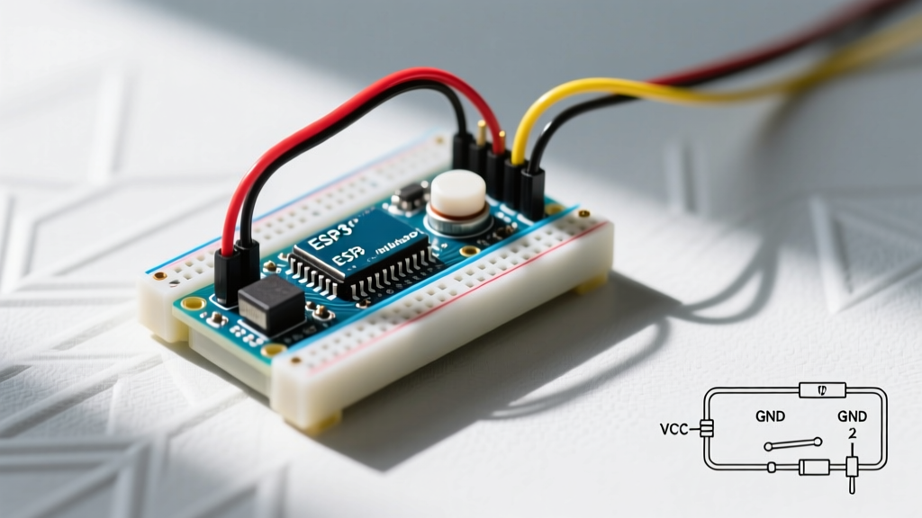 Configuring a Push Button for Arduino: Wiring and Code