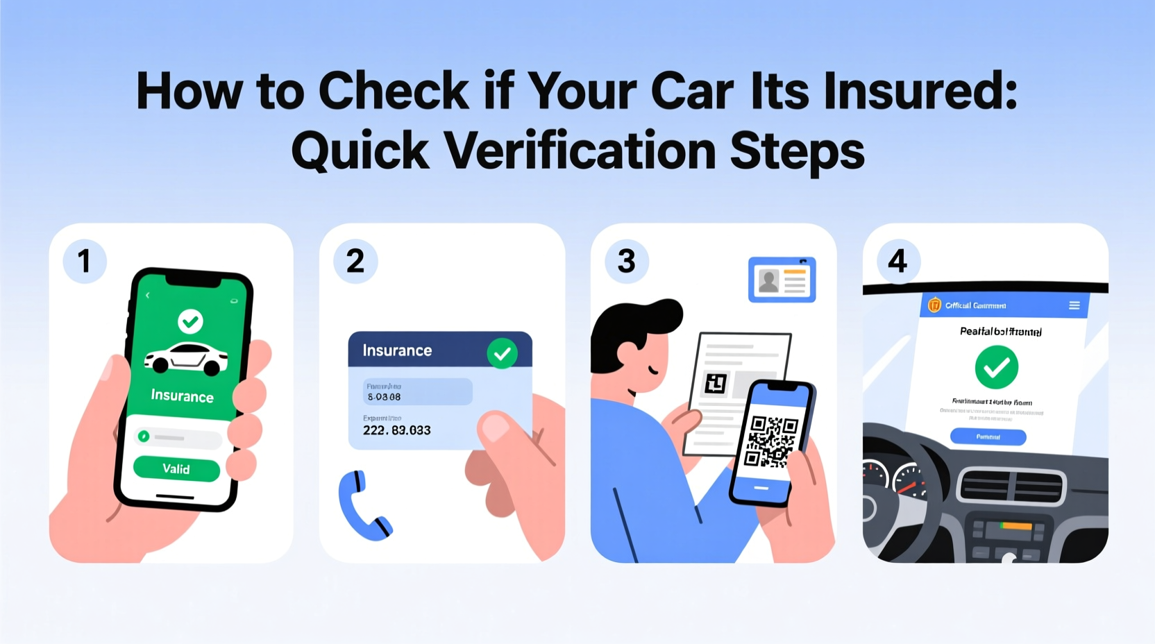 how do i check if my car is insured