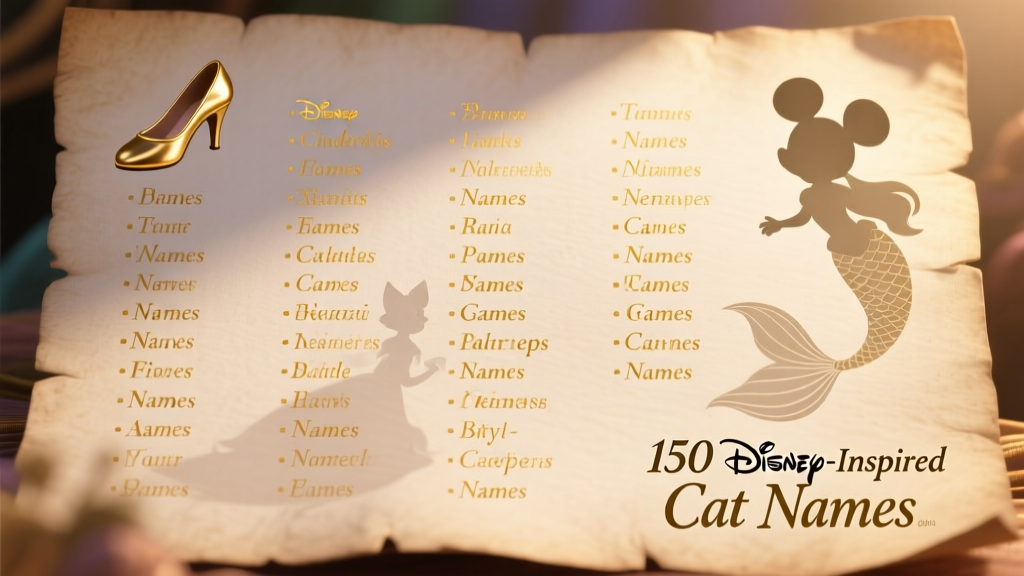 150 Disney-Inspired Cat Names for Your Adorable New Kitty