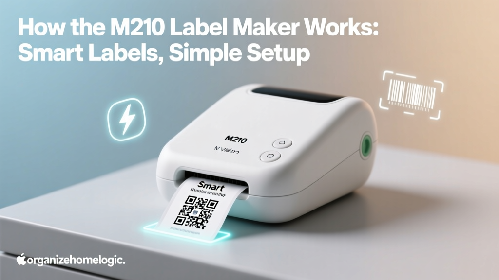 How the M210 Label Maker Works: Smart Labels, Simple Setup