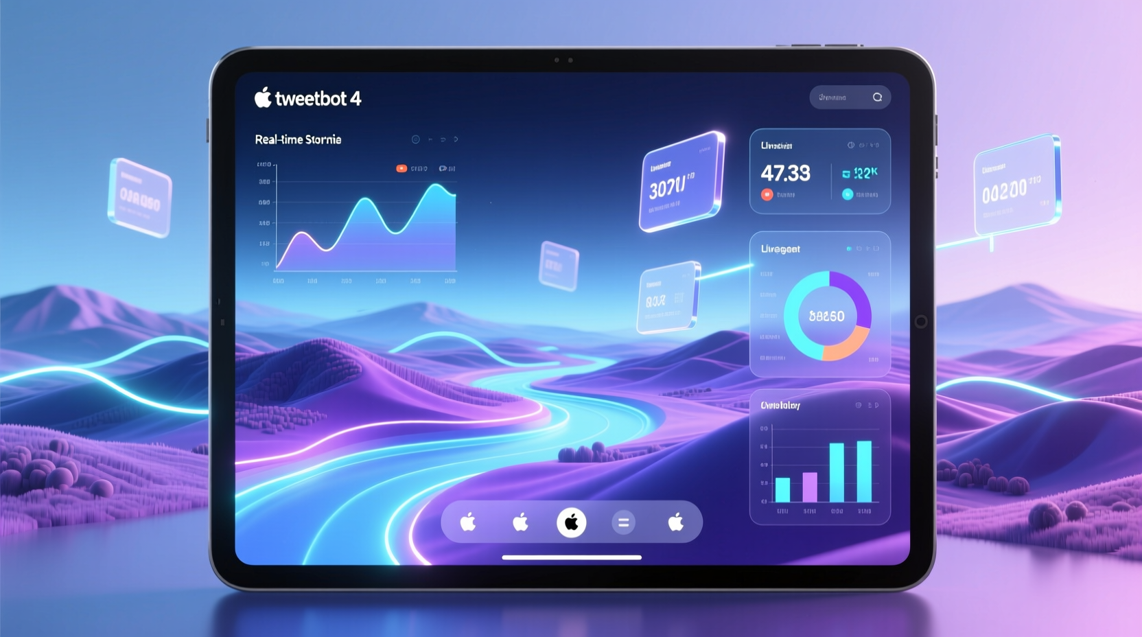 tweetbot 4 comes to the ipad adds statistics landscap