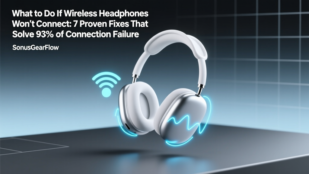 What To Do If Wireless Headphones Wont Connect (2026)