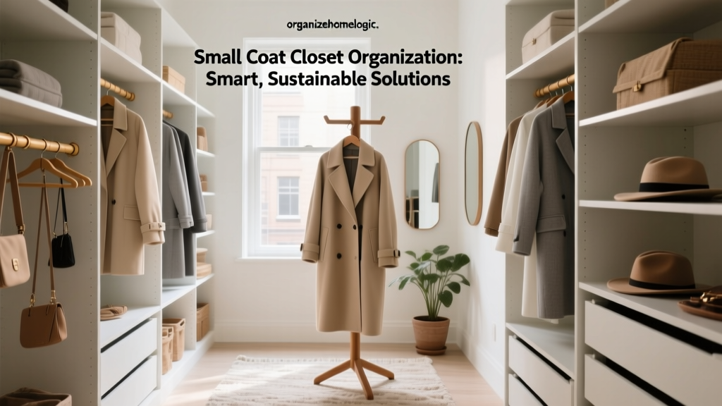 Small Coat Closet Organization: Smart, Sustainable Solutions
