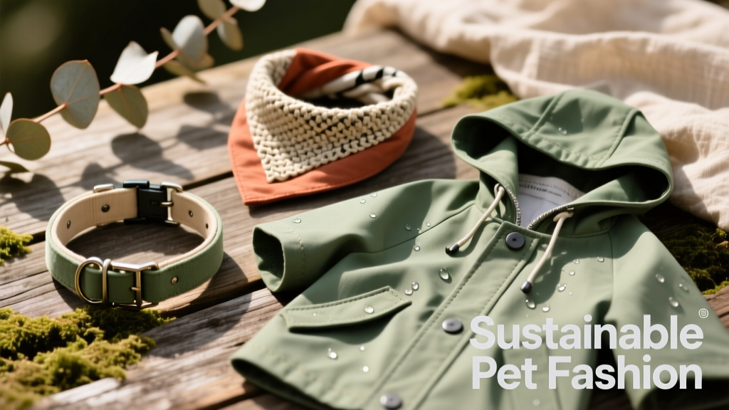 Sustainable Pet Fashion: Eco-Collars, Bandanas & Raincoat...