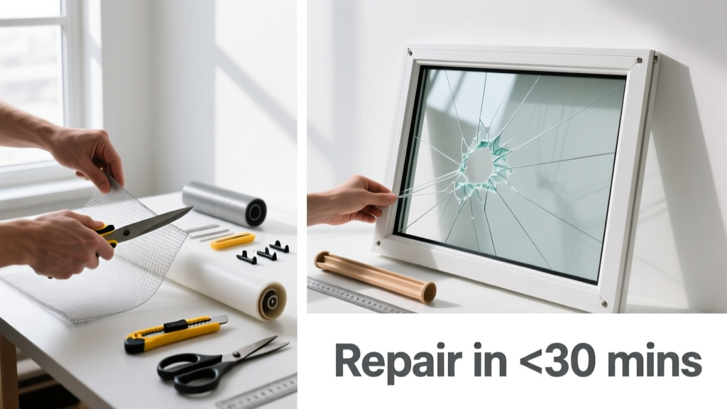 How to Repair a Torn Window Screen in Under 30 Minutes