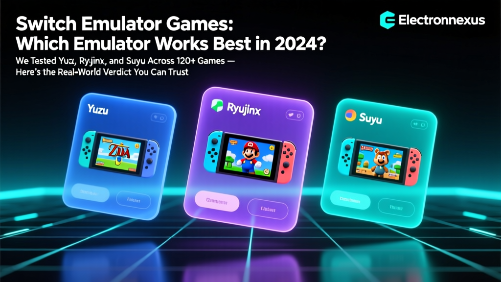 Switch Emulator Games Which Emulator Works Best in 2024? We Tested Yuzu, Ryujinx, and Suyu Across 120+ Games — Here’s the Real-World Verdict You Can Trust