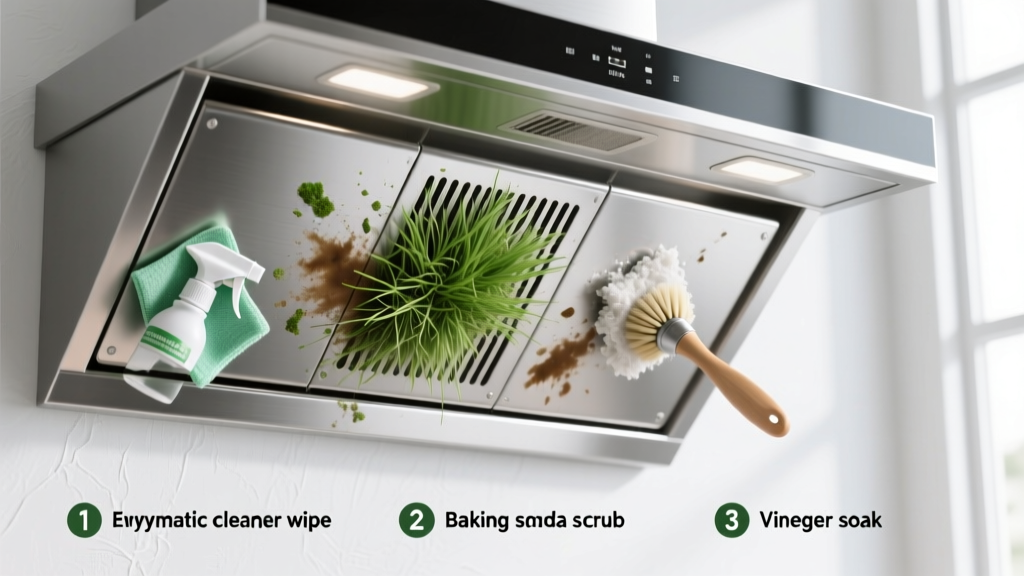 How to Get Grass Out of Range Hood: Tested 2026 Guide