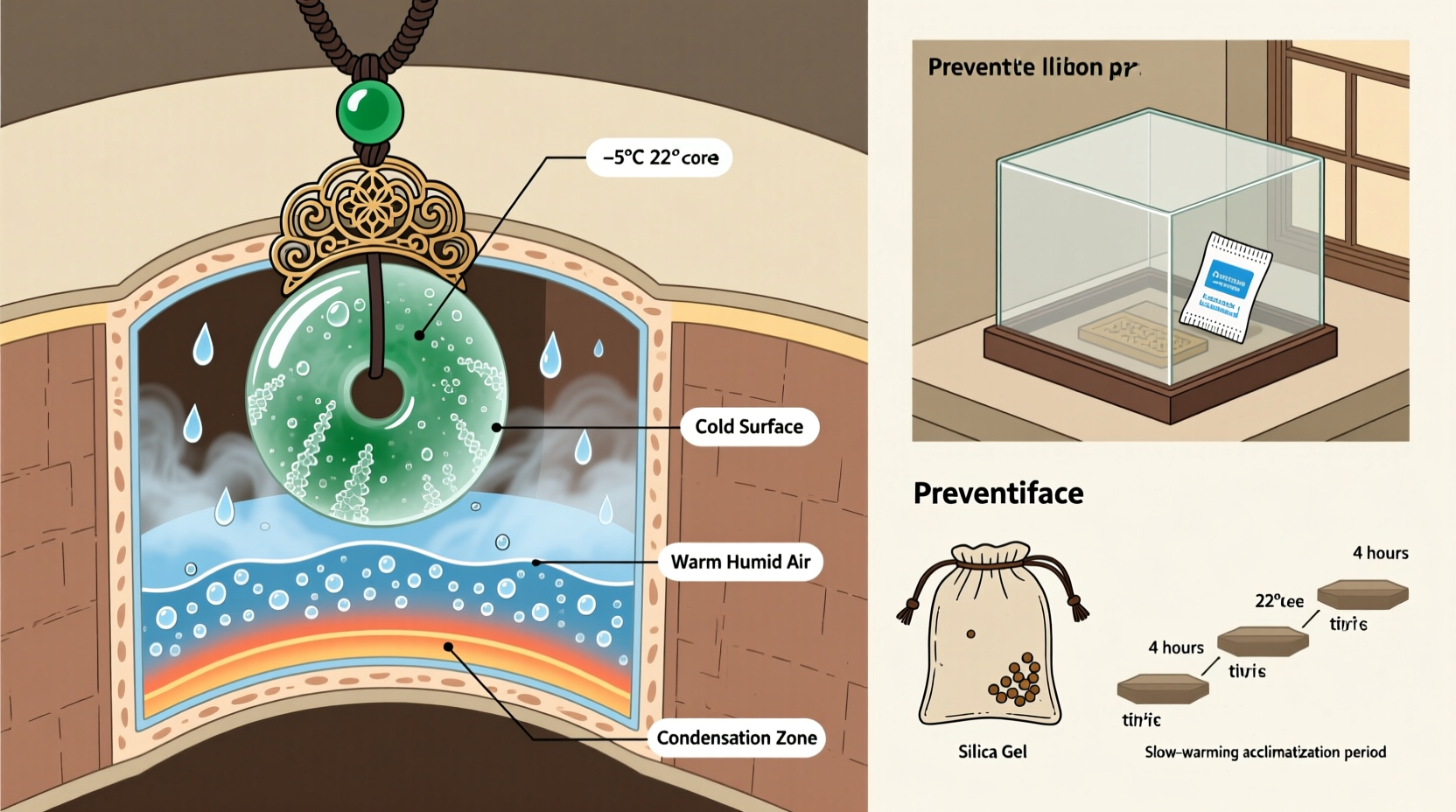 why do certain ornaments fog up indoors and how to prevent condensation damage