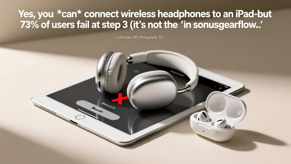 iPad Wireless Headphones: Fix No Audio (2026)