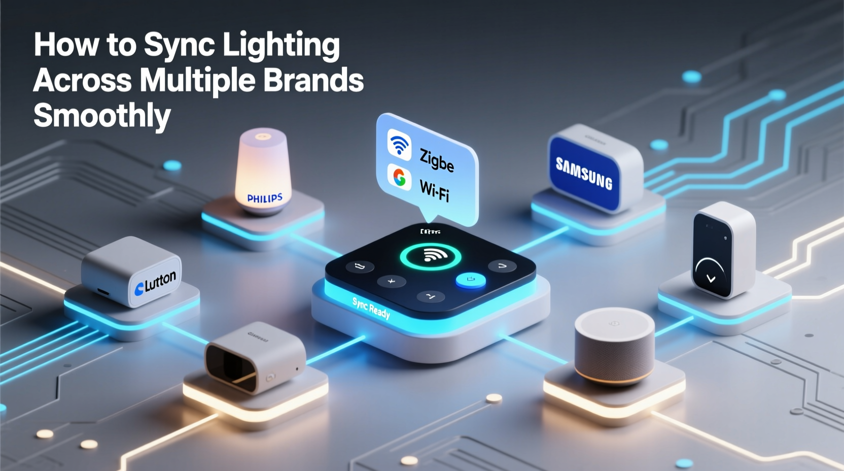 how to sync lighting across multiple smart home brands smoothly